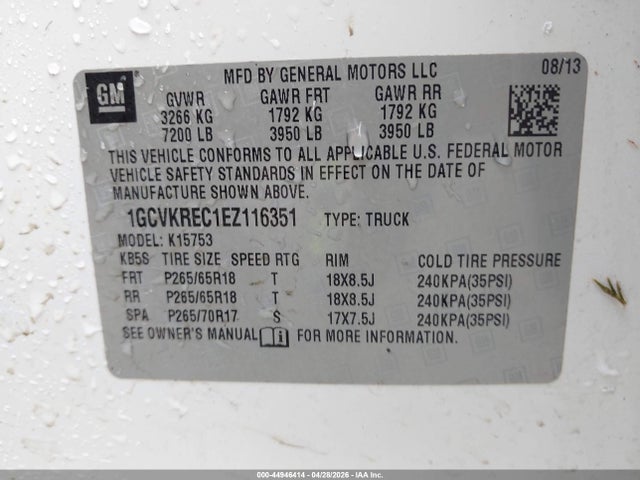 Chevrolet Silverado 1500 2lt