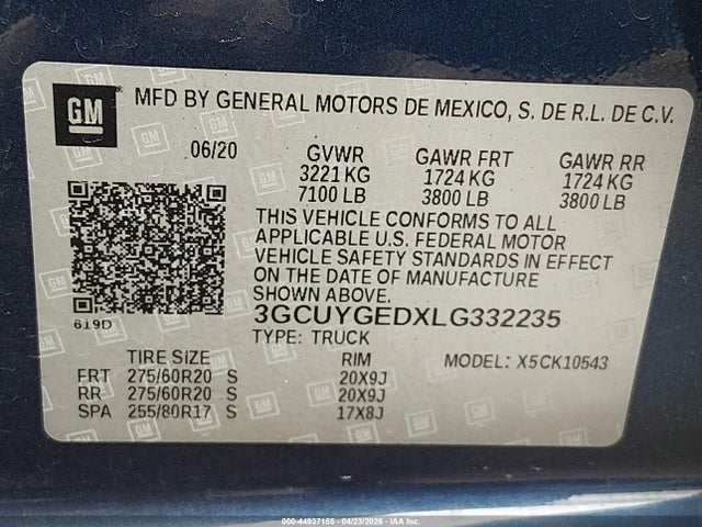 Chevrolet Silverado 1500 4wd  Short Bed Ltz