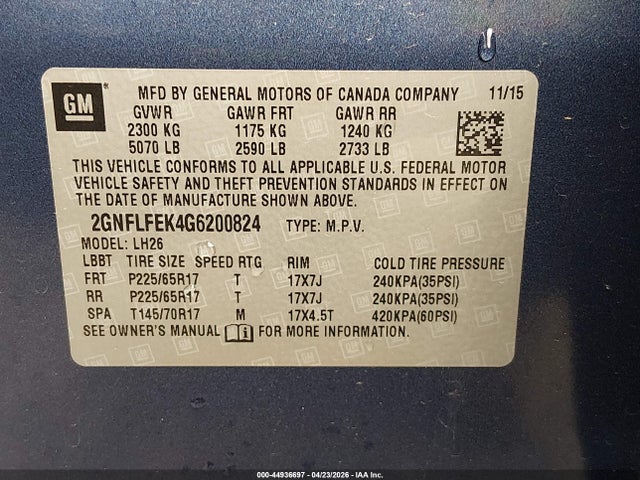Chevrolet Equinox Lt