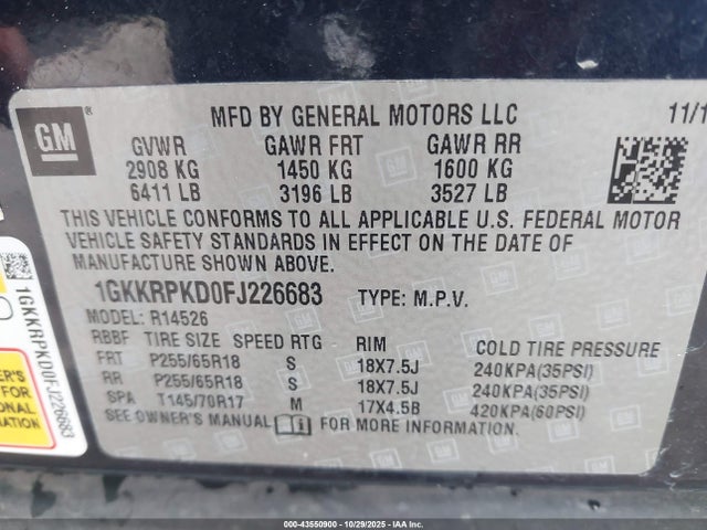 GMC Acadia Sle-2