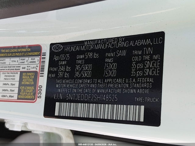 Hyundai SANTA CRUZ Limited