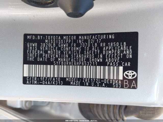 Toyota Corolla L