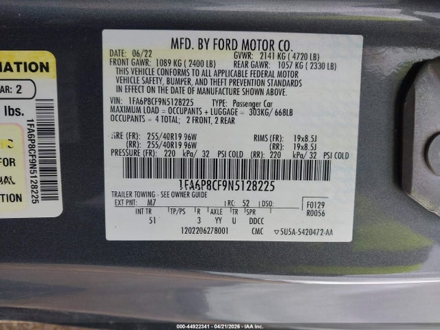 Ford Mustang Gt Premium Fastback