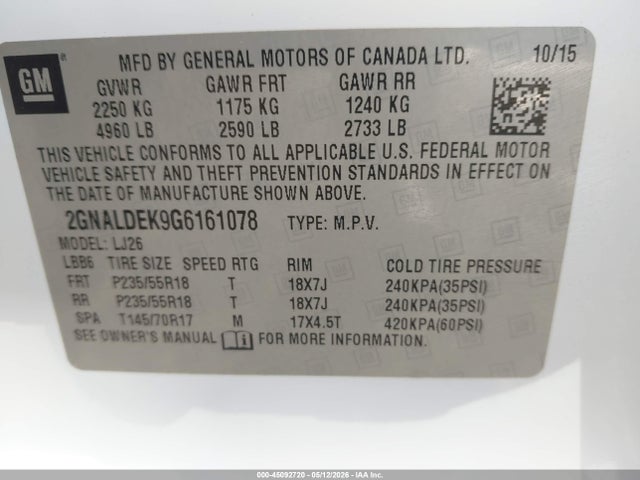 Chevrolet Equinox Ltz