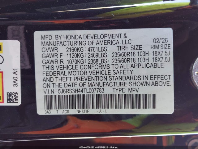 Honda CR-V Ex 2wd