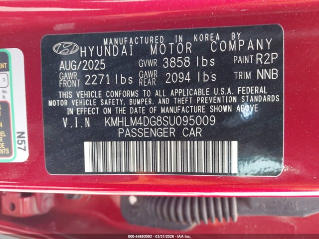 Hyundai ELANTRA Sel Sport