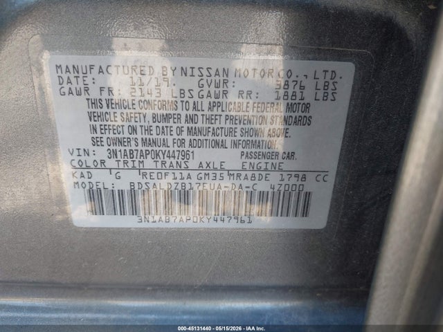 Nissan Sentra Sv