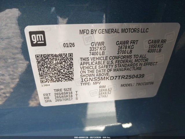 Chevrolet Tahoe Ls