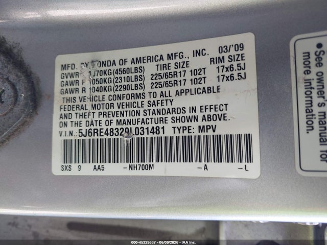 Honda CR-V Lx