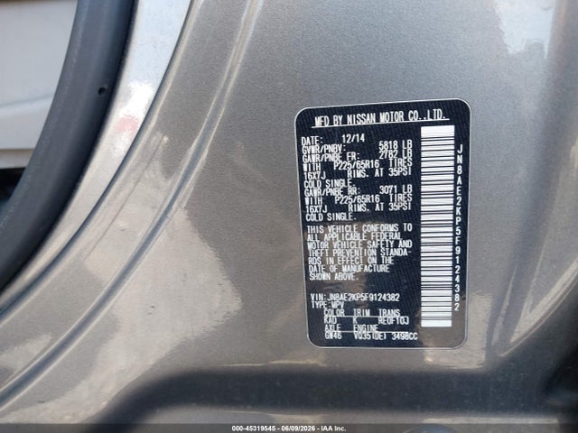 Nissan Quest Sv