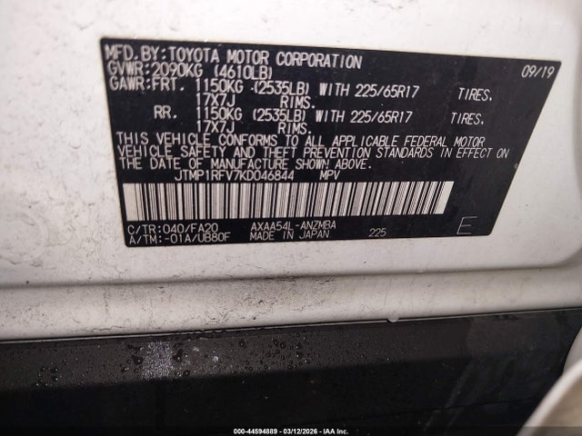 Toyota RAV4 Xle