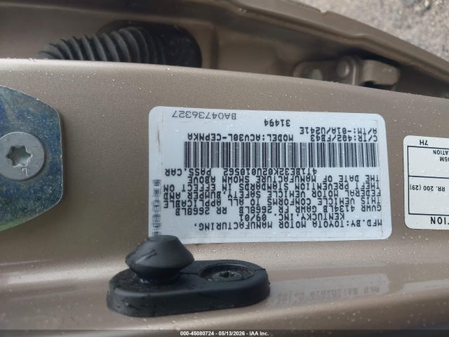Toyota Camry Le