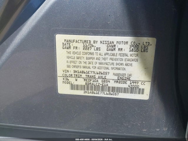 Nissan Sentra 2.0