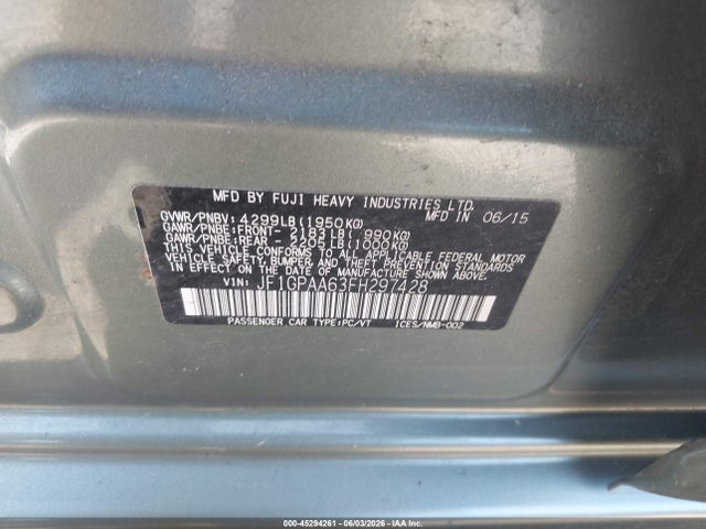 Subaru Impreza 2.0i