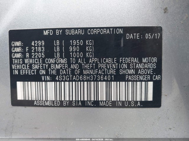 Subaru Impreza 2.0i Premium