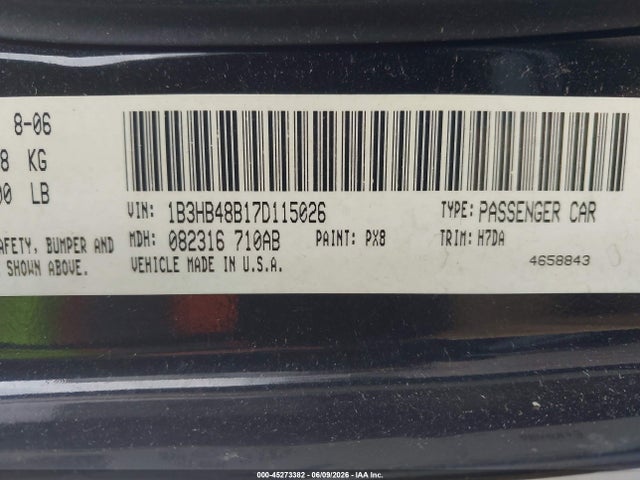 Dodge Caliber Sxt