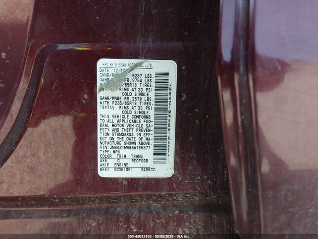 Nissan Murano Sv