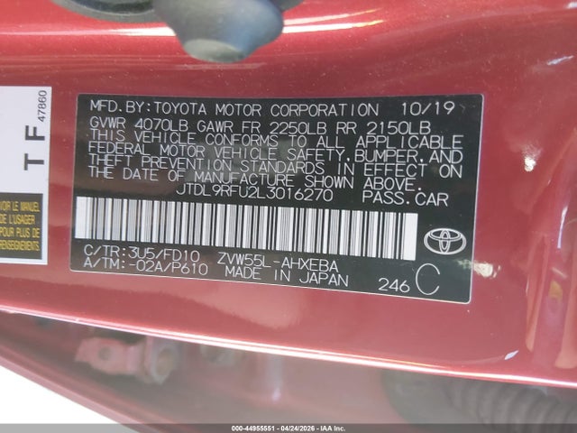 Toyota Prius Le Awd-e