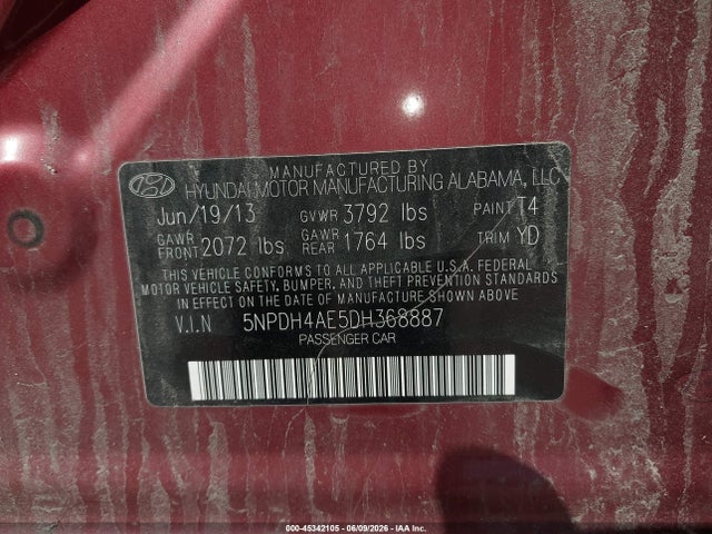 Hyundai ELANTRA Gls