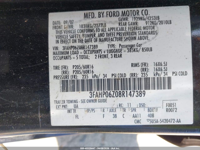 Ford Fusion S