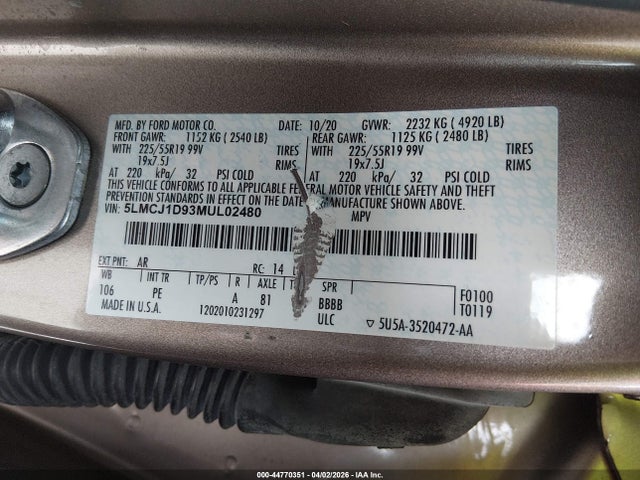 Lincoln Corsair Standard
