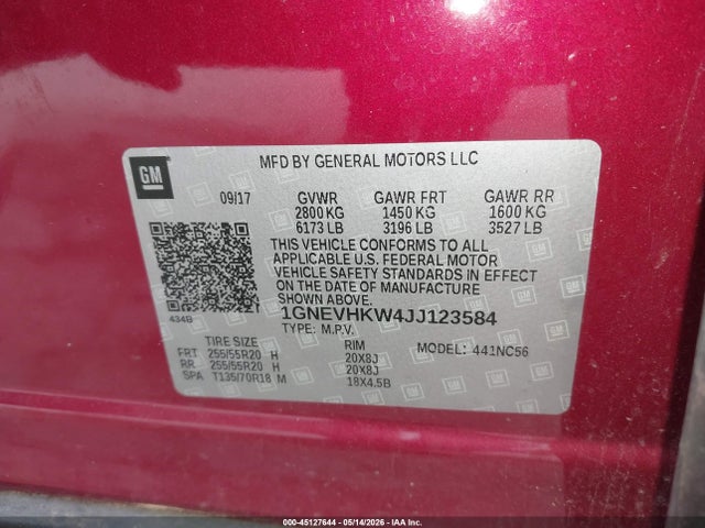 Chevrolet Traverse 3lt