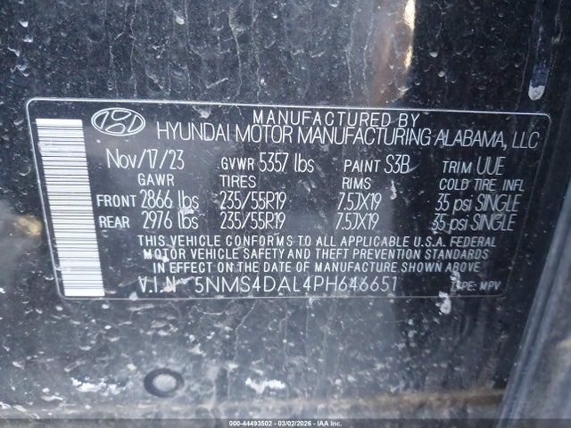 Hyundai SANTA FE Limited