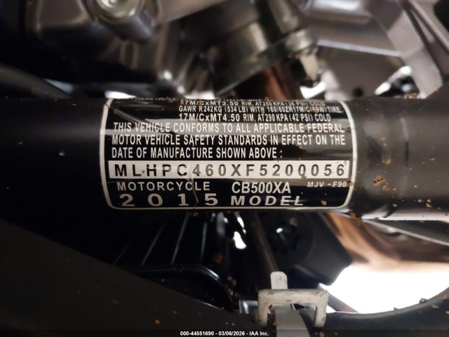 Honda Cb500 Xa - Abs