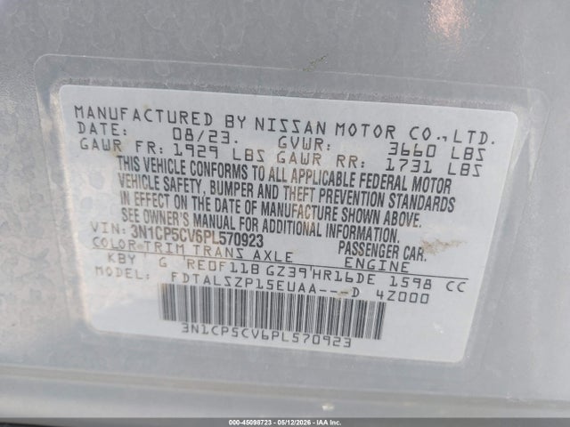 Nissan Kicks Sv Xtronic Cvt