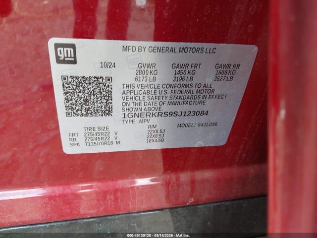 Chevrolet Traverse Fwd High Country