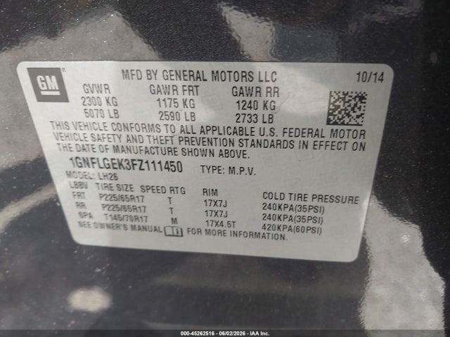Chevrolet Equinox 2lt