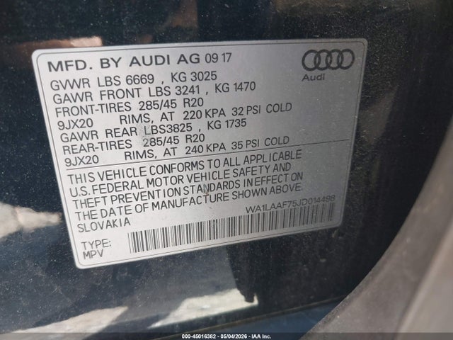 Audi Q7 3.0t Premium