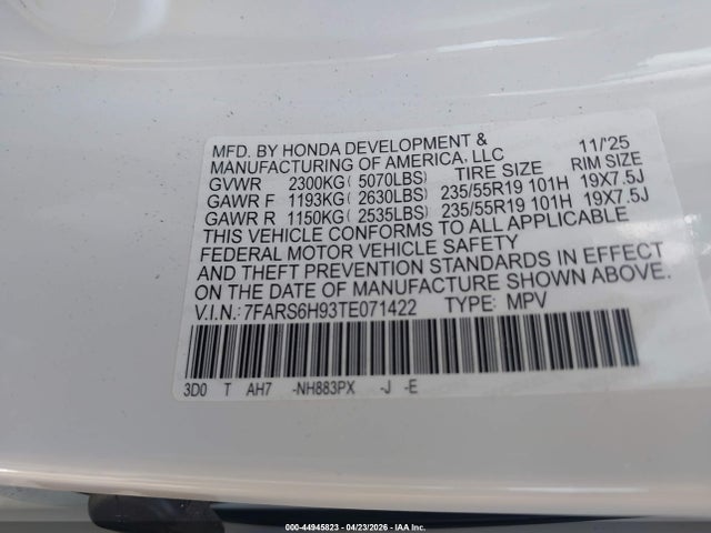Honda CR-V Hybrid Awd Sport Touring