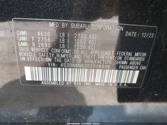 Subaru Legacy Limited