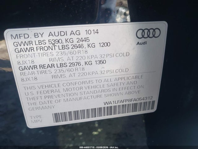 Audi Q5 2.0t Premium