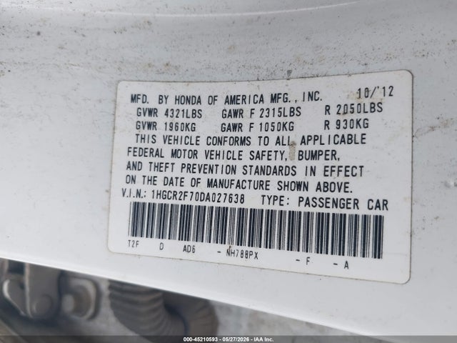 Honda Accord Ex
