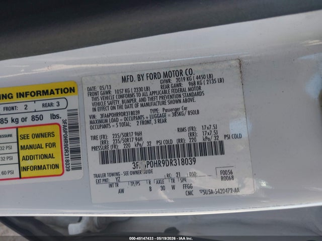Ford Fusion Se