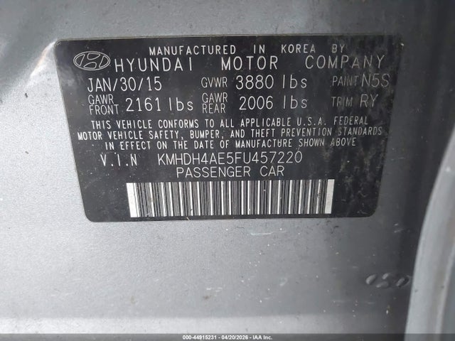Hyundai ELANTRA Se