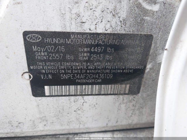 Hyundai SONATA Limited