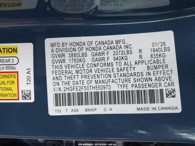 Honda Civic Sport