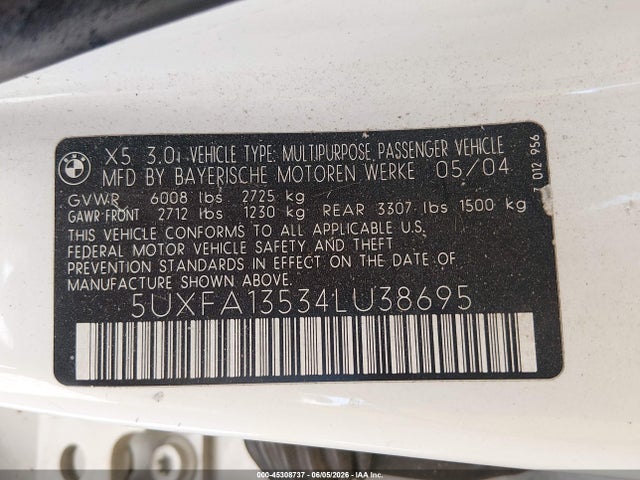 BMW X Series 3.0i