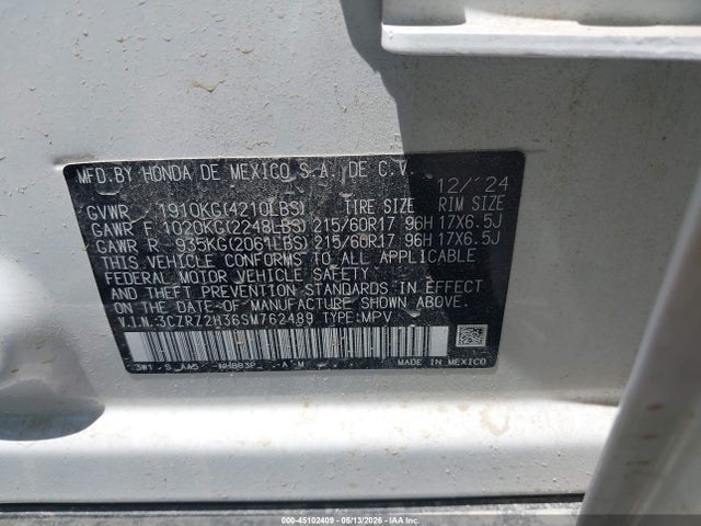 Honda HR-V Awd Lx
