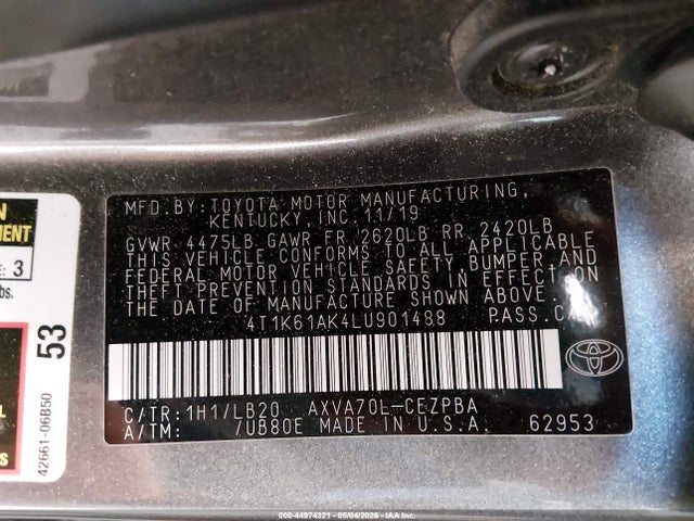 Toyota Camry Xse