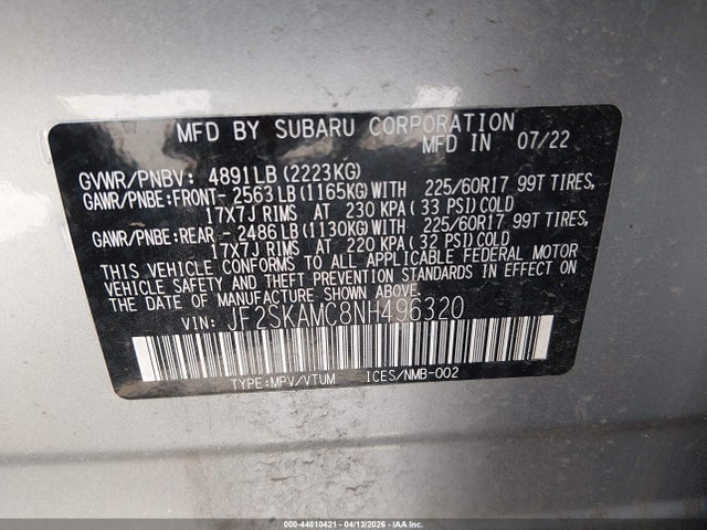 Subaru Forester Wilderness