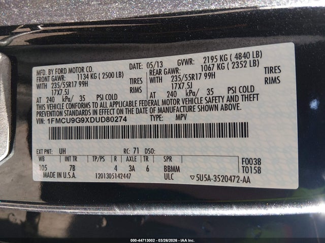 Ford Escape Se