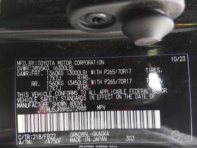 Toyota 4Runner Sr5