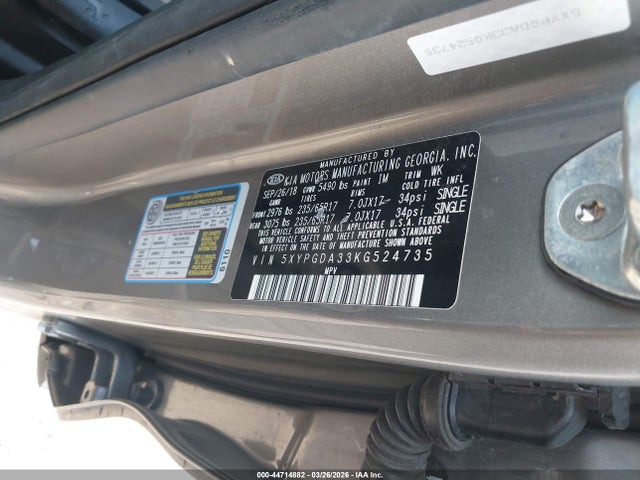 Kia Sorento 2.4l Lx