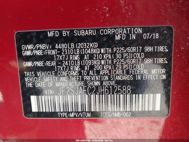 Subaru Forester 2.5i Premium