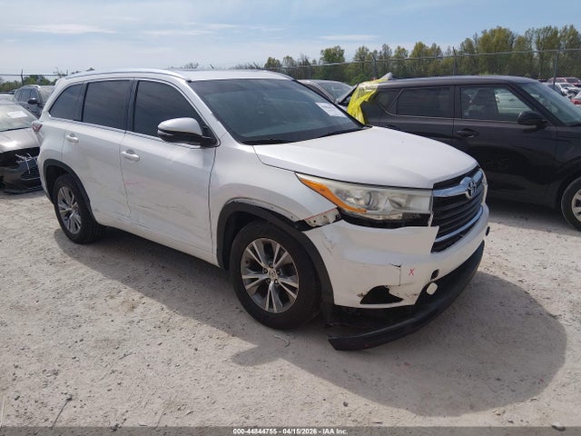 Salvage Toyota Highlander Image