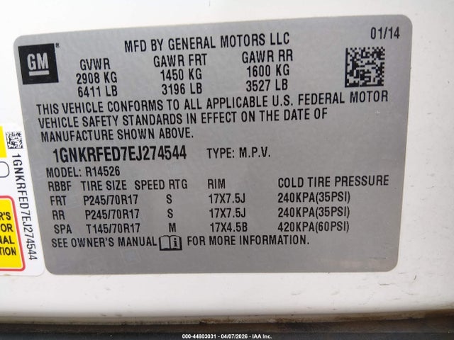 Chevrolet Traverse Ls